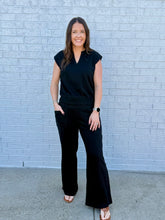 Load image into Gallery viewer, Ash Black Sweat Set

