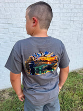 Load image into Gallery viewer, LK Youth Sunset On The Bayou Graphic T-Shirt
