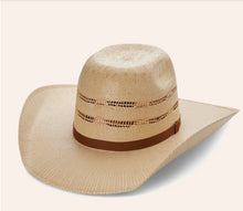 Load image into Gallery viewer, Twister | Youth Straw Hat Two Cord Tan
