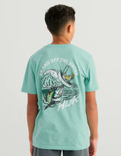 Load image into Gallery viewer, Huk | Boys Fish Adventure Blue Heather Tee
