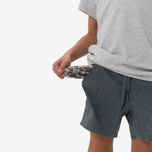 Load image into Gallery viewer, Burlebo | YOUTH Grey &amp; Classic Deer Camo Waistband Athletic Shorts
