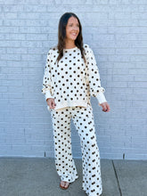 Load image into Gallery viewer, Mineral Washed Oatmeal Polka Dot Set
