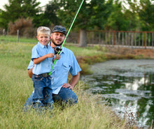 Load image into Gallery viewer, LK Clothing Youth | Carolina Blue Button Up
