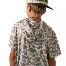 Load image into Gallery viewer, Burlebo | Youth Performance Hoodie SS - Classic Deer Camo
