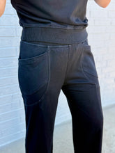 Load image into Gallery viewer, Ash Black Sweat Set

