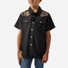 Load image into Gallery viewer, Burlebo | Youth Classic Pearl Snap Button Up
