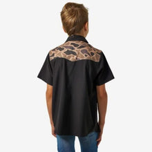 Load image into Gallery viewer, Burlebo | Youth Classic Pearl Snap Button Up
