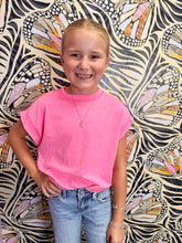 Load image into Gallery viewer, Youth Backless Stitched Top Pink
