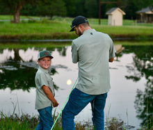 Load image into Gallery viewer, LK Clothing Youth | Sage Green Button Up
