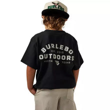 Load image into Gallery viewer, Burlebo | Logo SS YOUTH BLK T-Shirt
