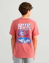 Load image into Gallery viewer, Huk | YOUTH Fish Adventure Tee
