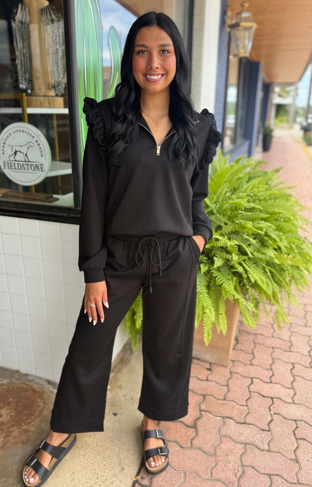 Back In Black 1/4 Zip