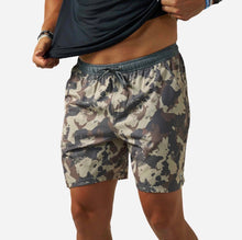 Load image into Gallery viewer, Burlebo | Splatter Camo Athletic Shorts
