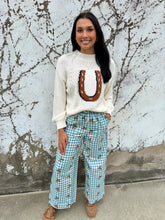 Load image into Gallery viewer, Rock ‘Em Gingham Bronc Pants

