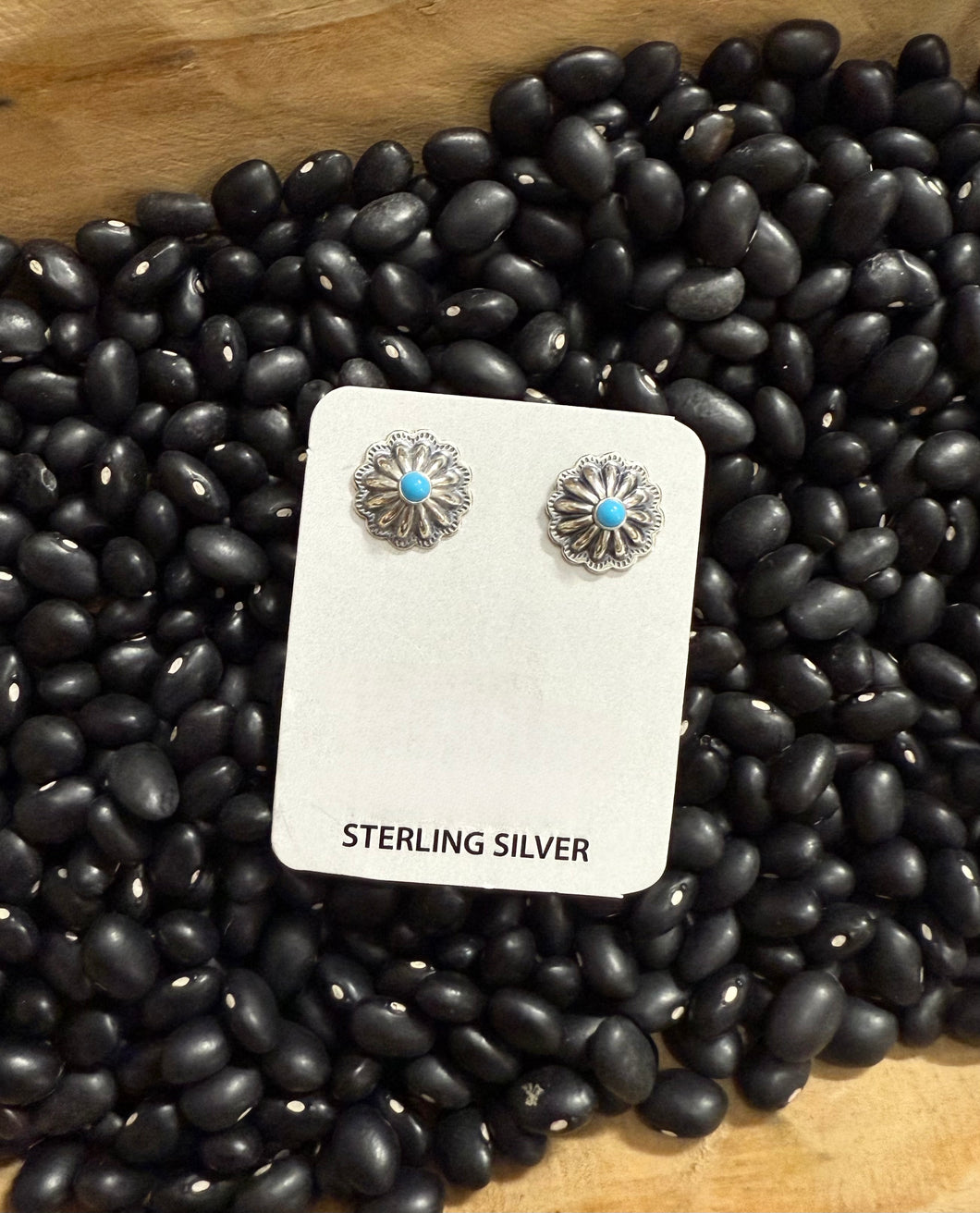 Turquoise Concho Studs - SM