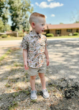 Load image into Gallery viewer, Burlebo | YOUTH Performance Button Up Vendao Camo
