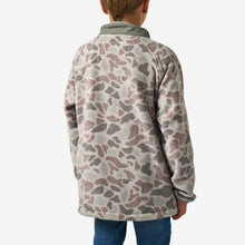 Load image into Gallery viewer, Burlebo | Youth Micro Fleece Classic Deer Camo Hoodie
