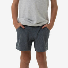 Load image into Gallery viewer, Burlebo | YOUTH Grey &amp; Classic Deer Camo Waistband Athletic Shorts
