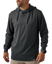 Load image into Gallery viewer, Burlebo | Gun Metal Grey Thermal Hoodie
