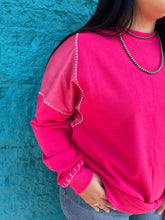 Load image into Gallery viewer, Baddee Basic Pink Sweatshirt
