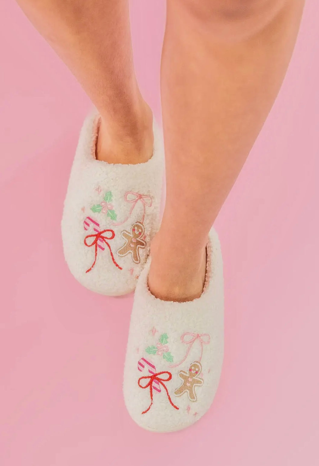 Sweet Gingerbread Slippers
