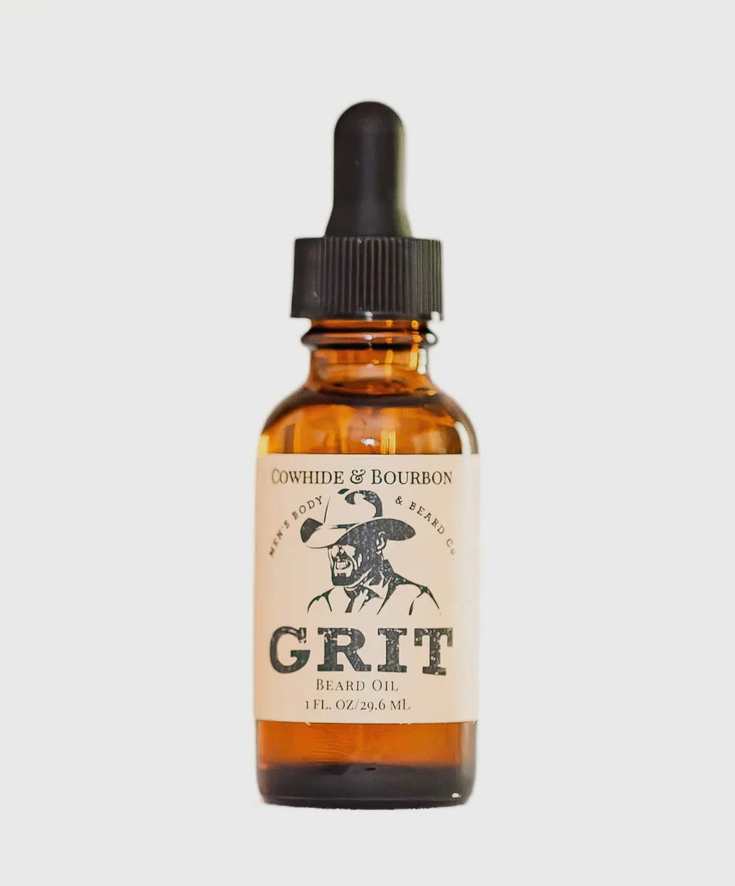 GRIT | Cowhide & Bourbon Beard Oil