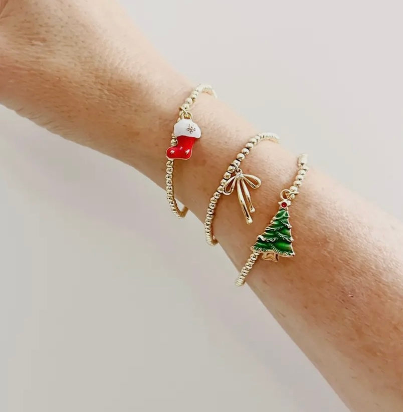 SG | Bow Charm Bracelet