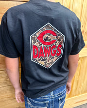 Load image into Gallery viewer, Youth Camo Diamond Dawgs Graphic T-Shirt
