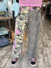 Load image into Gallery viewer, Funky Cold Medina Camo Leopard Jeans
