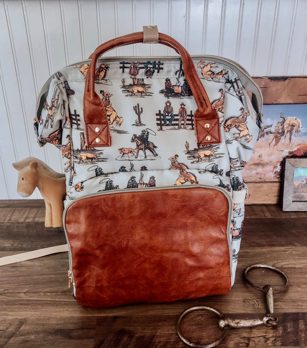 Tales of the Old West Diaper Bag