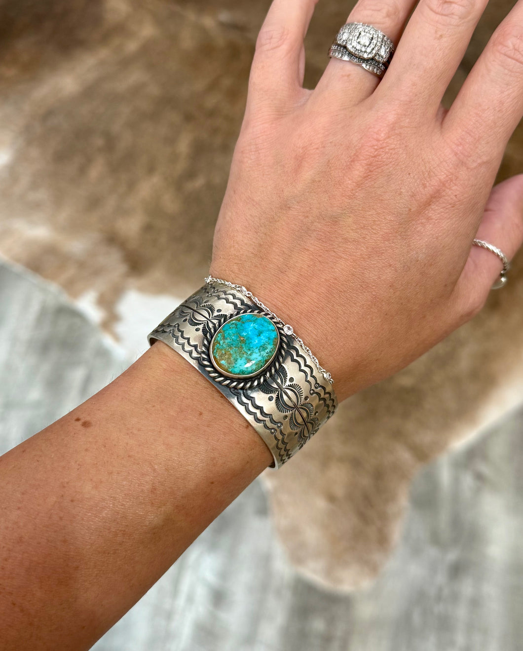 Mark Yazzie Kingman Cuff