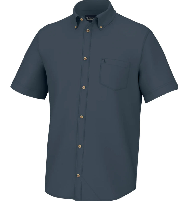 Local Boy |Dark Blue Low Country Button Down