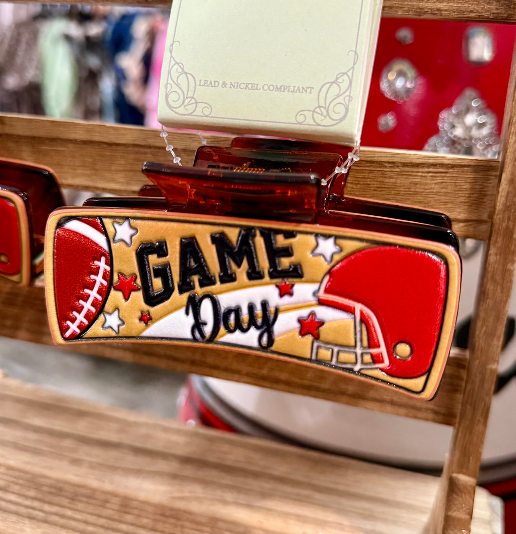 Game Day Claw Clip