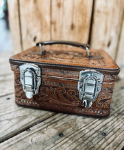 Load image into Gallery viewer, Tooled Jewelry Latch Case
