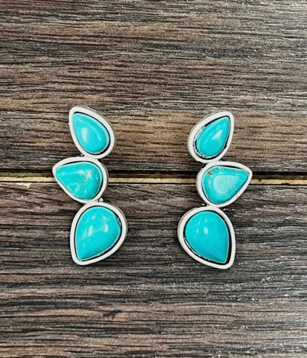 Navajo Turquoise Stud Earrings