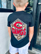 Load image into Gallery viewer, DAWGS | Camo Youth Tshirt
