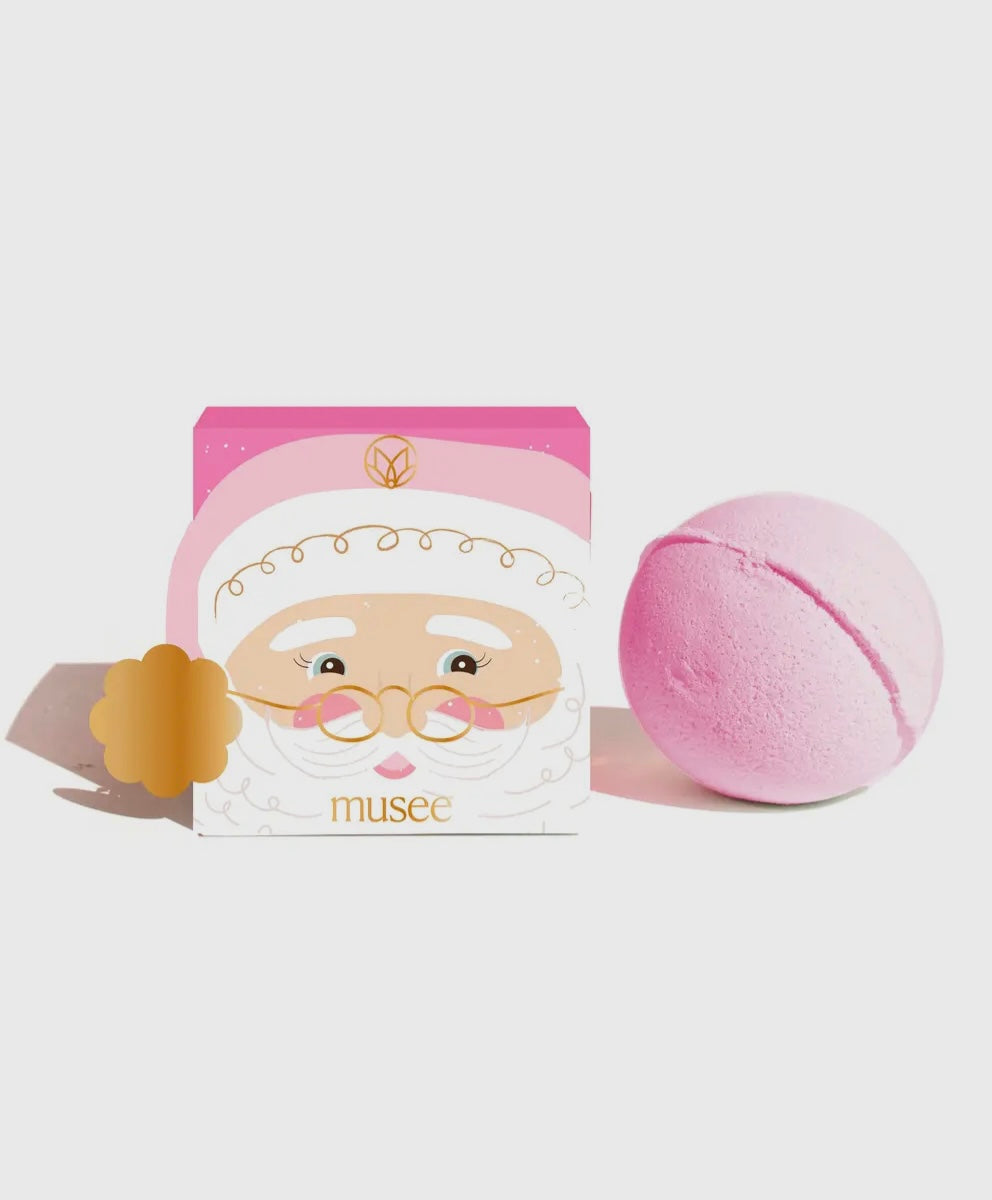 Pink Santa Bath Bomb