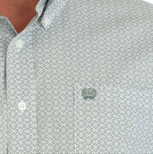 Load image into Gallery viewer, Cinch | Mens Medallion Short Sleeve Green
