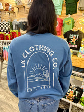 Load image into Gallery viewer, Lk Clothing Co. | Denim Blue Crewneck
