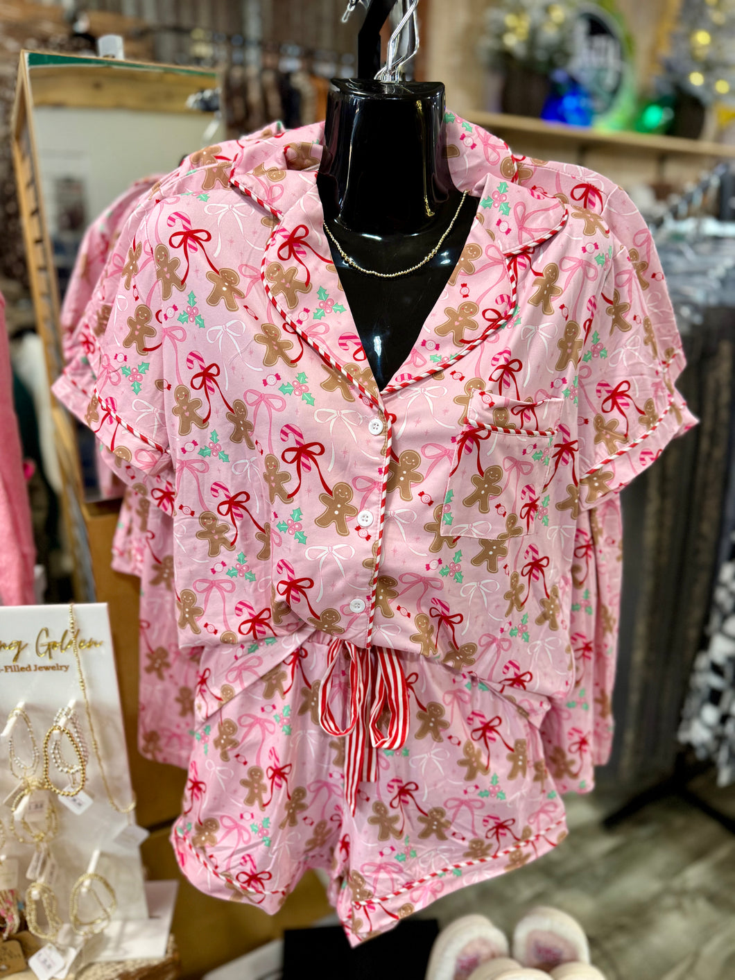 Sweet Gingerbread PJ Set