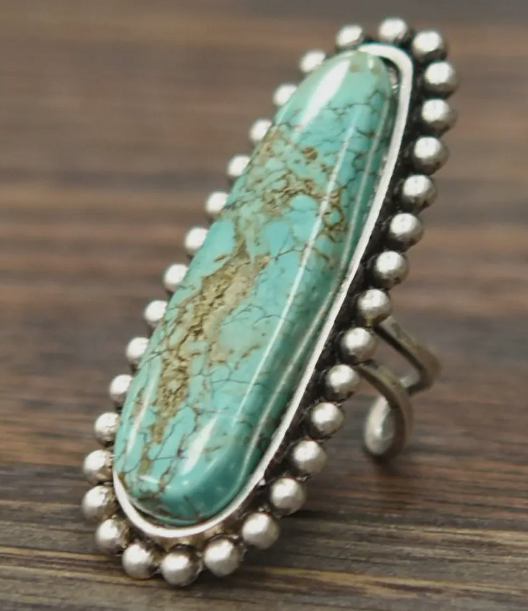 Turquoise Adjustable Ring