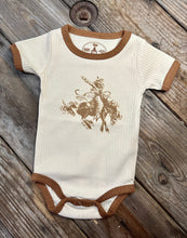 Load image into Gallery viewer, Coyote Bronc Ribbed Onesie
