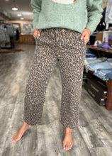 Load image into Gallery viewer, Risen | Cheetah Straight Leg Denim
