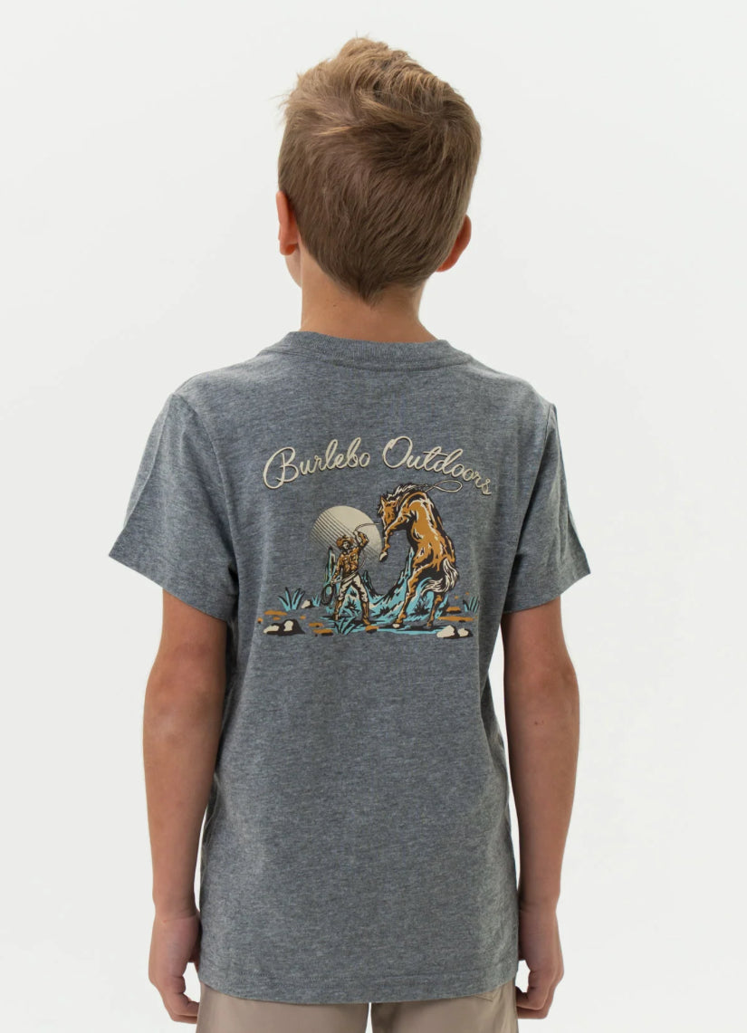 Burlebo | Youth Cowboy Up T Shirt