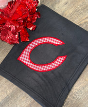 Load image into Gallery viewer, Appliqué Bulldog Blanket 50”x60”
