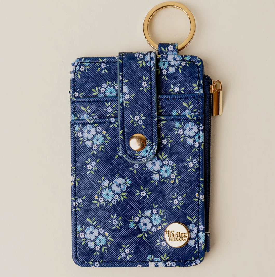 Keychain Wallet | Endless Daydream Navy