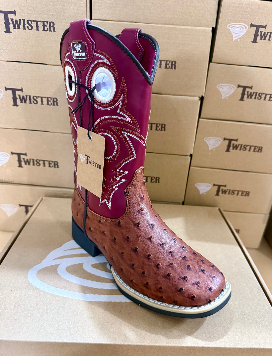 Luca Boys Boot | Red