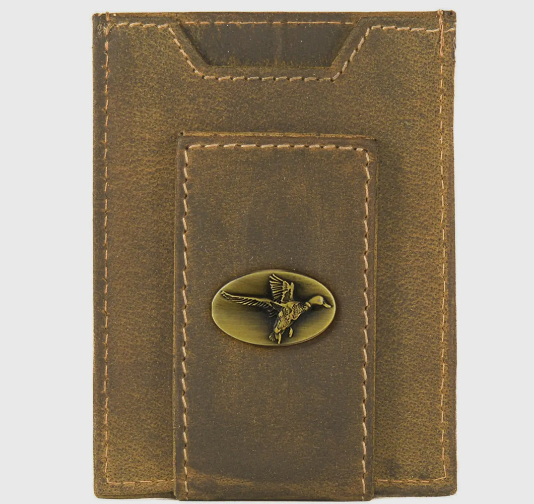 Mallard Vintage Tan Leather Wallet