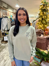 Load image into Gallery viewer, Lk Clothing Co. | Sage Green Crewneck
