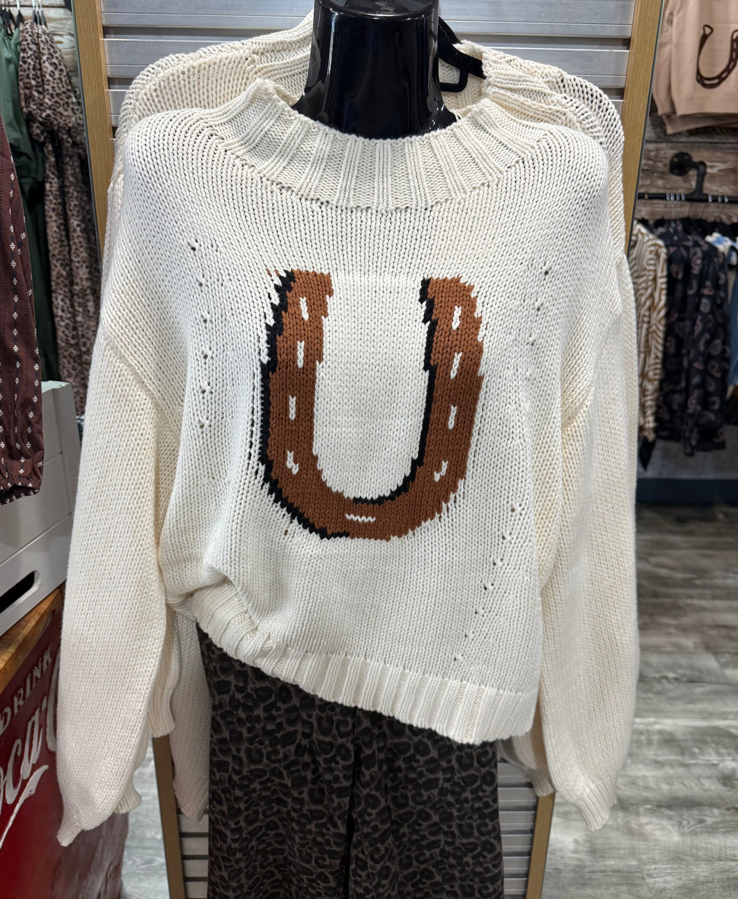 Huxley Horseshoe Knitted Sweater